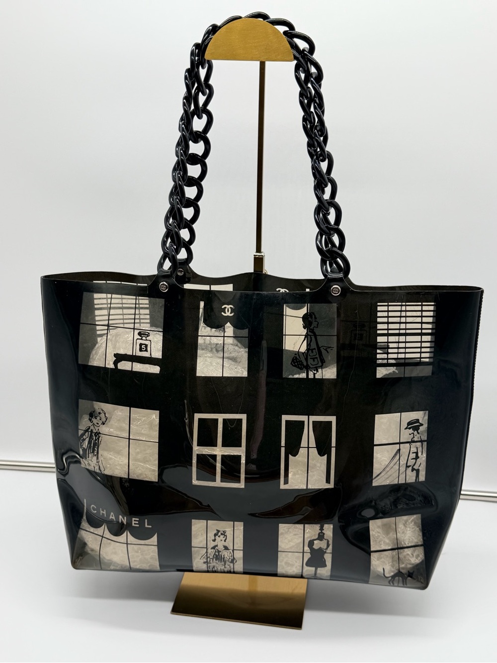 Chanel PVC Window Tote Bag Limited Edition